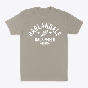 Harlandale High School Track and Field Classic Dad T-Shirt