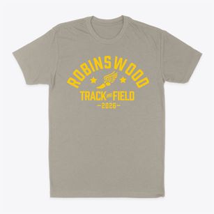 Robinswood Middle School Track and Field Classic Dad T-Shirt