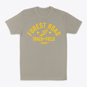 Forest Road Elementary School Track and Field Classic Dad T-Shirt