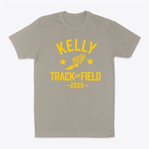 Kelly Elementary School Track and Field Classic Dad T-Shirt