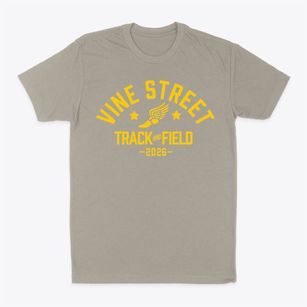 Vine Street School Track and Field Classic Dad T-Shirt