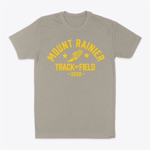 Mount Rainier Junior High School Track and Field Classic Dad T-Shirt