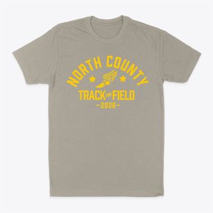 North County High School Track and Field Classic Dad T-Shirt