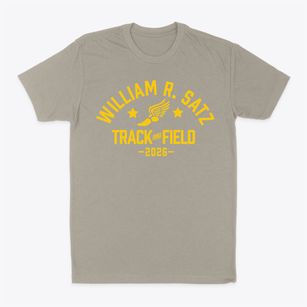 William R. Satz School Track and Field Classic Dad T-Shirt