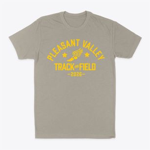 Pleasant Valley Baptist School Track and Field Classic Dad T-Shirt