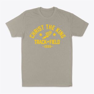 Christ The King School Track and Field Classic Dad T-Shirt