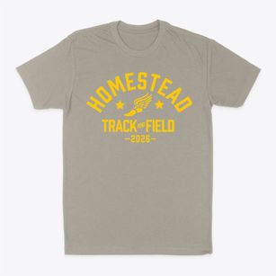Homestead Elementary School Track and Field Classic Dad T-Shirt