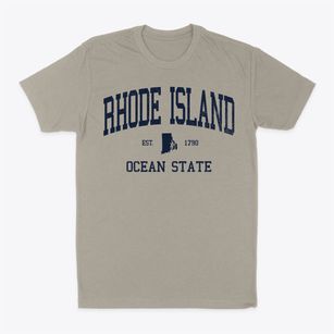  Rhode Island Slogan Classic Dad T-Shirt