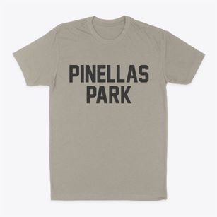 Pinellas Park Florida Classic Block Classic Dad T-Shirt