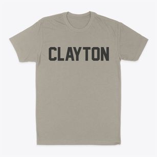 Clayton Wisconsin Classic Block Classic Dad T-Shirt