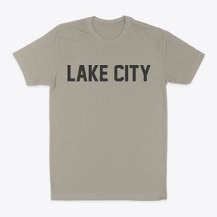 Lake City South Dakota Classic Block Classic Dad T-Shirt