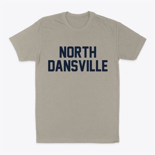 North Dansville New York Classic Block Classic Dad T-Shirt
