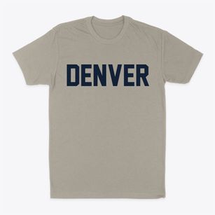 Denver North Carolina Classic Block Classic Dad T-Shirt