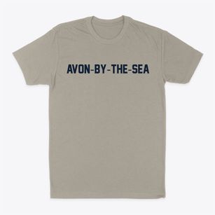 Avon-by-the-sea New Jersey Classic Block Classic Dad T-Shirt