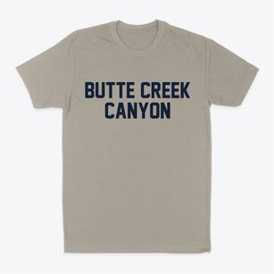 Butte Creek Canyon California Classic Block Classic Dad T-Shirt