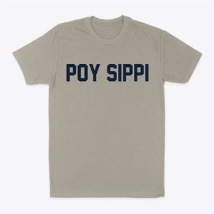 Poy Sippi Wisconsin Classic Block Classic Dad T-Shirt