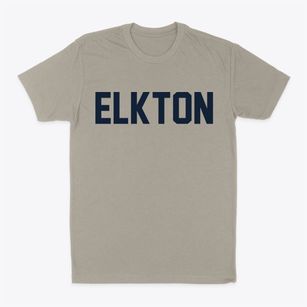 Elkton Oregon Classic Block Classic Dad T-Shirt