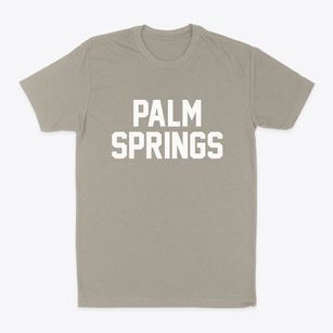 Palm Springs California Classic Block Classic Dad T-Shirt