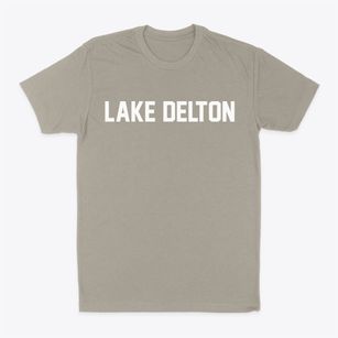 Lake Delton Wisconsin Classic Block Classic Dad T-Shirt
