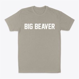 Big Beaver Pennsylvania Classic Block Classic Dad T-Shirt