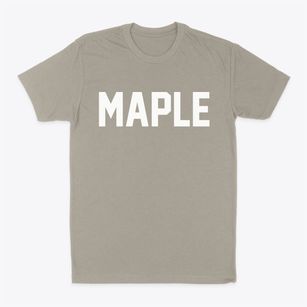 Maple Wisconsin Classic Block Classic Dad T-Shirt