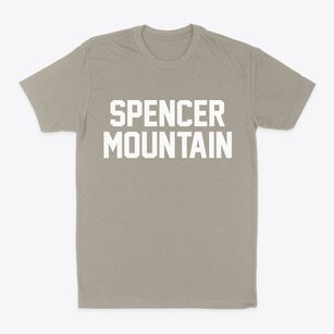 Spencer Mountain North Carolina Classic Block Classic Dad T-Shirt