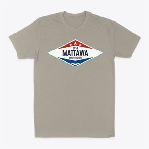 Mattawa Washington Diamond Star Classic Dad T-Shirt