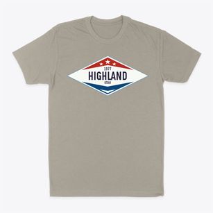 Highland Utah Diamond Star Classic Dad T-Shirt