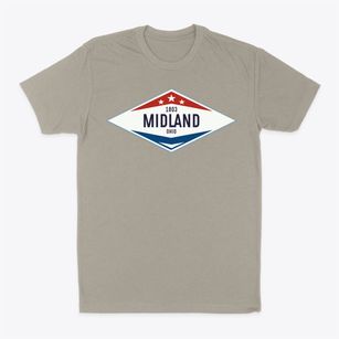 Midland Ohio Diamond Star Classic Dad T-Shirt