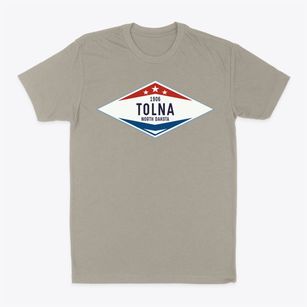Tolna North Dakota Diamond Star Classic Dad T-Shirt