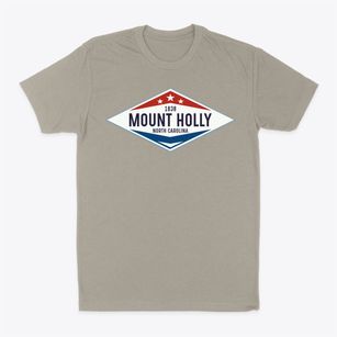 Mount Holly North Carolina Diamond Star Classic Dad T-Shirt