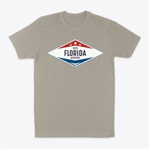 Florida Missouri Diamond Star Classic Dad T-Shirt
