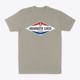 Mammoth Lakes California Diamond Star Classic Dad T-Shirt