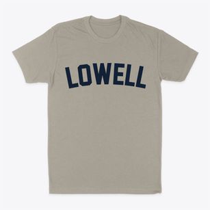 Lowell Massachusetts Classic Curve Classic Dad T-Shirt