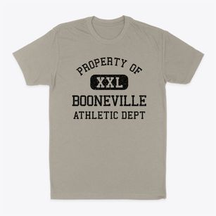Booneville Mississippi Athletic Dept Classic Dad T-Shirt