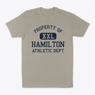 Hamilton Alabama Athletic Dept Classic Dad T-Shirt