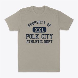 Polk City Iowa Athletic Dept Classic Dad T-Shirt