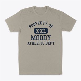 Moody Texas Athletic Dept Classic Dad T-Shirt