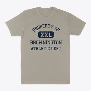 Brownington Vermont Athletic Dept Classic Dad T-Shirt