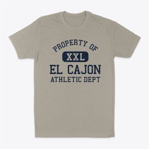 El Cajon California Athletic Dept Classic Dad T-Shirt