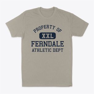 Ferndale Washington Athletic Dept Classic Dad T-Shirt
