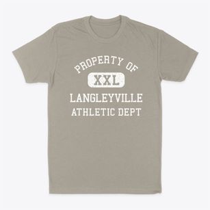 Langleyville Illinois Athletic Dept Classic Dad T-Shirt