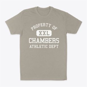 Chambers Nebraska Athletic Dept Classic Dad T-Shirt