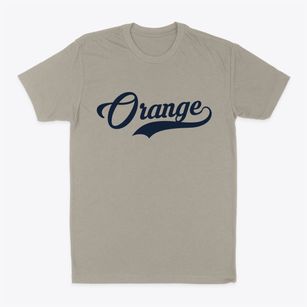 Orange California Vintage Team Classic Dad T-Shirt