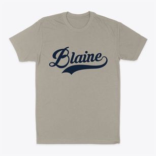 Blaine Maine Vintage Team Classic Dad T-Shirt