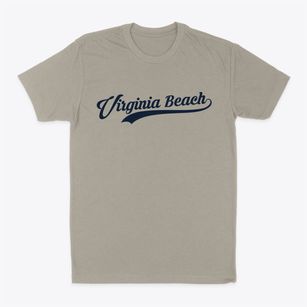 Virginia Beach Virginia Vintage Team Classic Dad T-Shirt