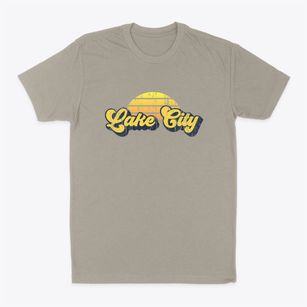 Lake City Tennessee Sublime Sunset Classic Dad T-Shirt