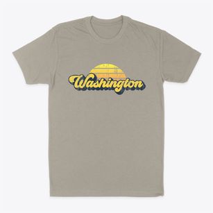 Washington Virginia Sublime Sunset Classic Dad T-Shirt