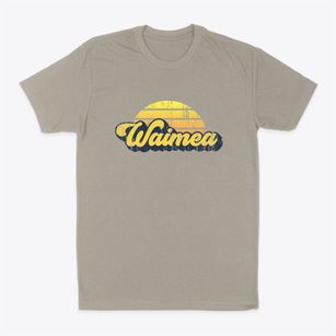 Waimea Hawaii Sublime Sunset Classic Dad T-Shirt
