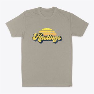 Hastings Michigan Sublime Sunset Classic Dad T-Shirt